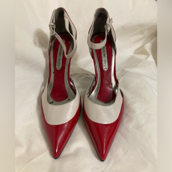 BANDOLINO Leather Ankle Wrap Pumps NWOT - Picture 6 of 8